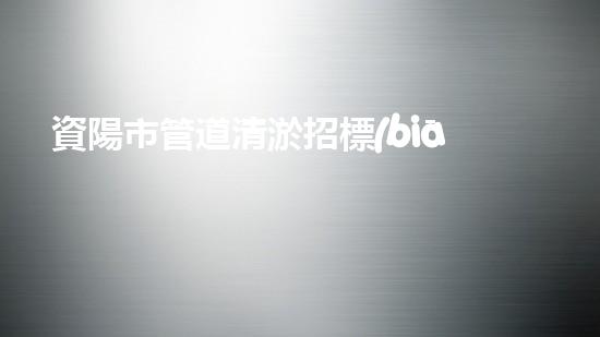 資陽市管道清淤招標(biāo)：解鎖城市下水道的秘密！ - 副本